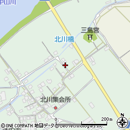 愛媛県西条市小松町北川389周辺の地図