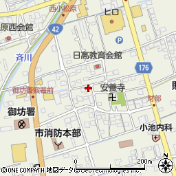 和歌山県御坊市湯川町財部260周辺の地図