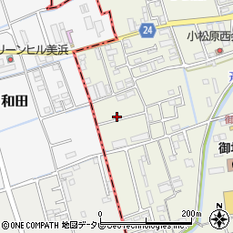 和歌山県御坊市湯川町小松原610-7周辺の地図