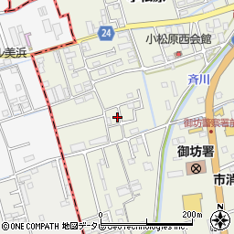 和歌山県御坊市湯川町財部85周辺の地図