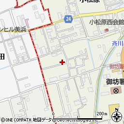 和歌山県御坊市湯川町小松原610-8周辺の地図