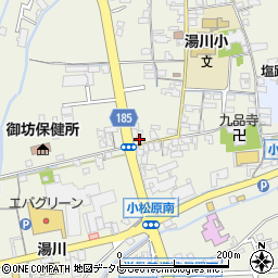 和歌山県御坊市湯川町小松原261周辺の地図
