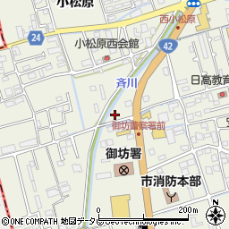 和歌山県御坊市湯川町財部79-2周辺の地図