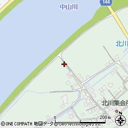 愛媛県西条市小松町北川309周辺の地図