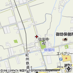 和歌山県御坊市湯川町財部445周辺の地図