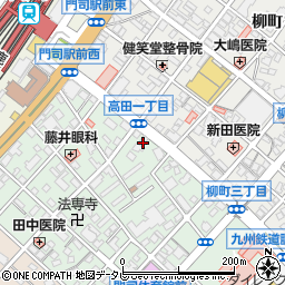 門司地産ビル周辺の地図
