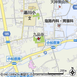 和歌山県御坊市湯川町小松原208周辺の地図
