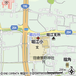 松山市立堀江小学校周辺の地図
