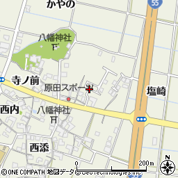 徳島県阿南市見能林町東浦周辺の地図