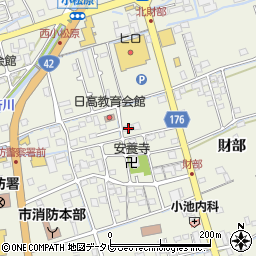 和歌山県御坊市湯川町財部316周辺の地図
