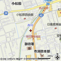 喫茶グリルピノキオ・御坊財部店周辺の地図