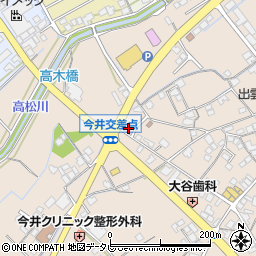 愛媛県西条市丹原町今井340-1周辺の地図
