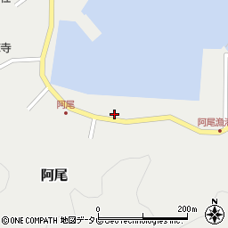 比井崎漁協周辺の地図