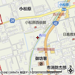 和歌山県御坊市湯川町財部77周辺の地図