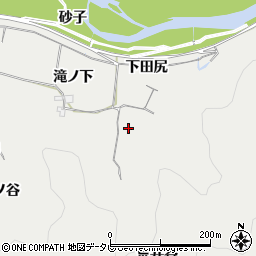 徳島県阿南市長生町荒井谷周辺の地図