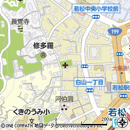 正保寺公園周辺の地図