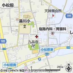 和歌山県御坊市湯川町小松原205周辺の地図