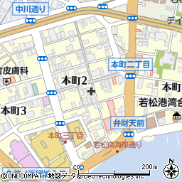 三栄ドライクリーニング店周辺の地図