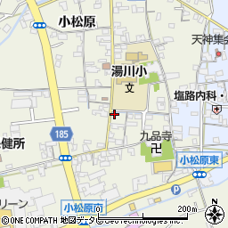 和歌山県御坊市湯川町小松原195周辺の地図
