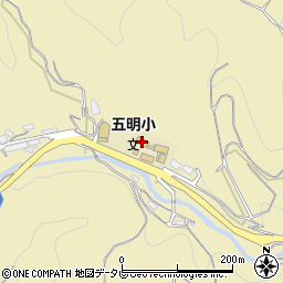 松山市立五明小学校周辺の地図