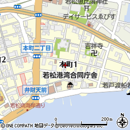 焼肉福寿亭周辺の地図