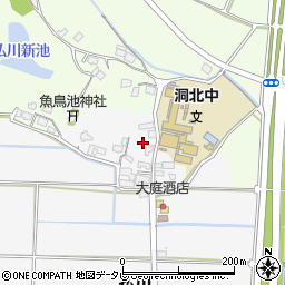 福岡県北九州市若松区払川263周辺の地図