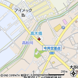 愛媛県西条市丹原町今井222-2周辺の地図