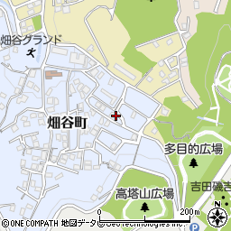 畑谷町1号公園周辺の地図