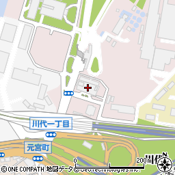 株式会社アクロス商事八幡営業所周辺の地図