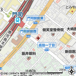 ビジネスホテル門司周辺の地図