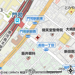 ビジネスホテル門司周辺の地図