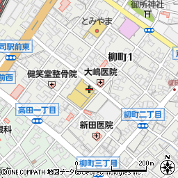 株式会社つる平　門司店周辺の地図