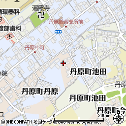愛媛県西条市丹原町今井86周辺の地図