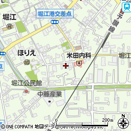 愛媛県松山市堀江町甲-1525周辺の地図