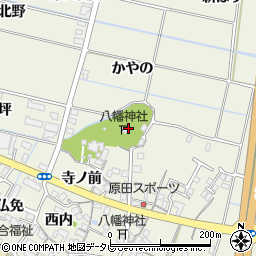 土肥神社周辺の地図