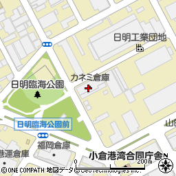 カネミ倉庫株式会社　西港町営業所周辺の地図