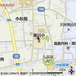 和歌山県御坊市湯川町小松原179周辺の地図