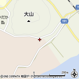 和歌山県日高郡日高川町若野476周辺の地図