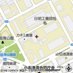 株式会社カナモト　北九州営業所周辺の地図
