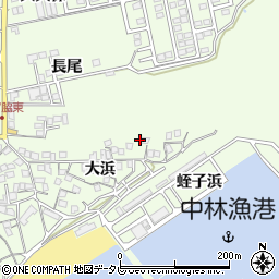 徳島県阿南市中林町大浜9周辺の地図
