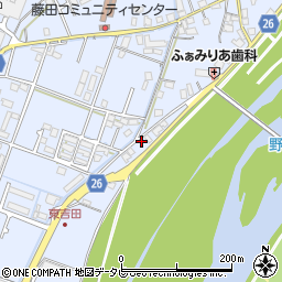 和歌山県御坊市藤田町藤井2149周辺の地図