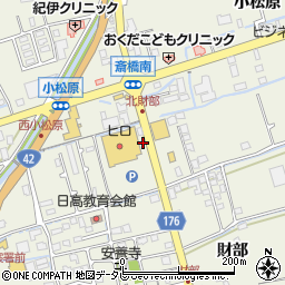 和歌山県御坊市湯川町財部49周辺の地図