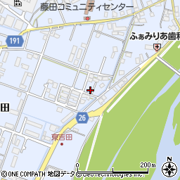 和歌山県御坊市藤田町藤井2135-6周辺の地図