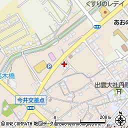 愛媛県西条市丹原町今井244-4周辺の地図