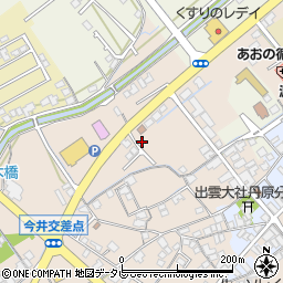 愛媛県西条市丹原町今井240-16周辺の地図