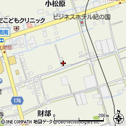 和歌山県御坊市湯川町財部37-4周辺の地図