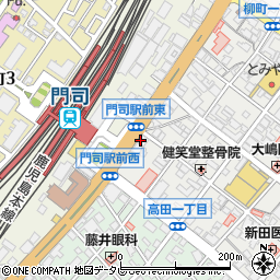 有限会社梅園　門司駅前店周辺の地図