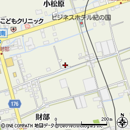 和歌山県御坊市湯川町財部36周辺の地図