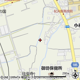 和歌山県御坊市湯川町小松原377周辺の地図