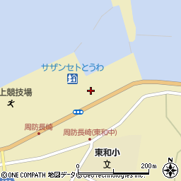 周防大島町総合交流ターミナル（道の駅）周辺の地図